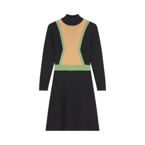 L.K. Bennett Natalia Colourblock Merino Dress